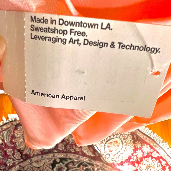 Cute Chiffon Camisole-Med-Never Used. Great to wear w/jeans, by American Apparel - Picture 7 of 11